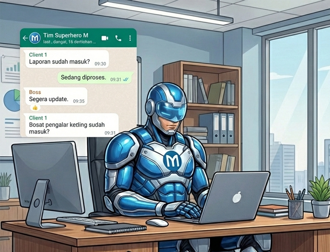 Ilustrasi kontak